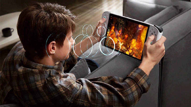 机3D One 搭载清听声学定向扬声器聚音屏技术CQ9电子最新网站CES 2025 腾讯游戏掌(图2)
