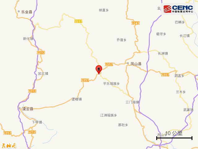 市凤山县发生41级地震CQ9电子网站广西河池(图2)